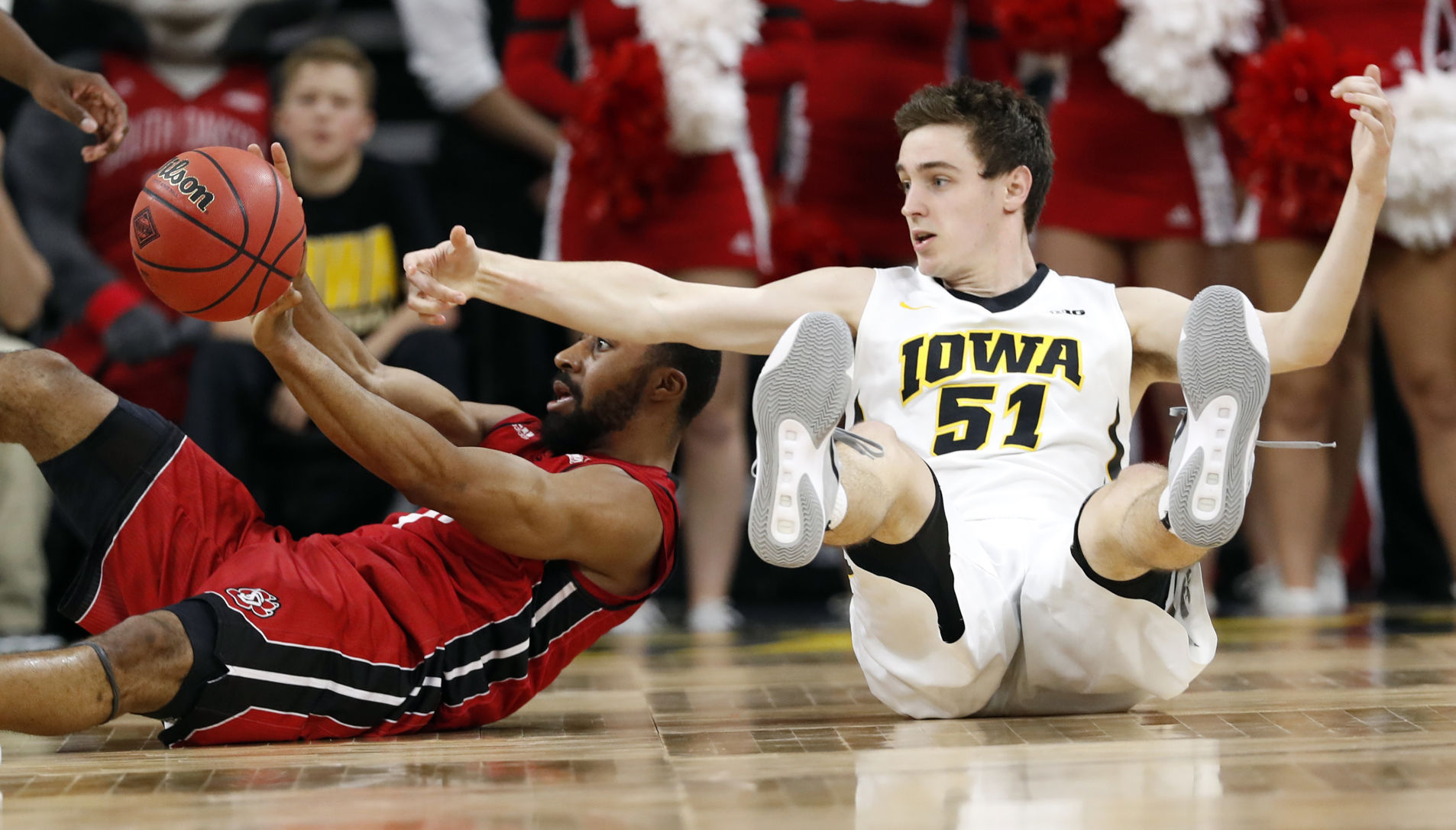 NIT S Dakota Iowa Basketball